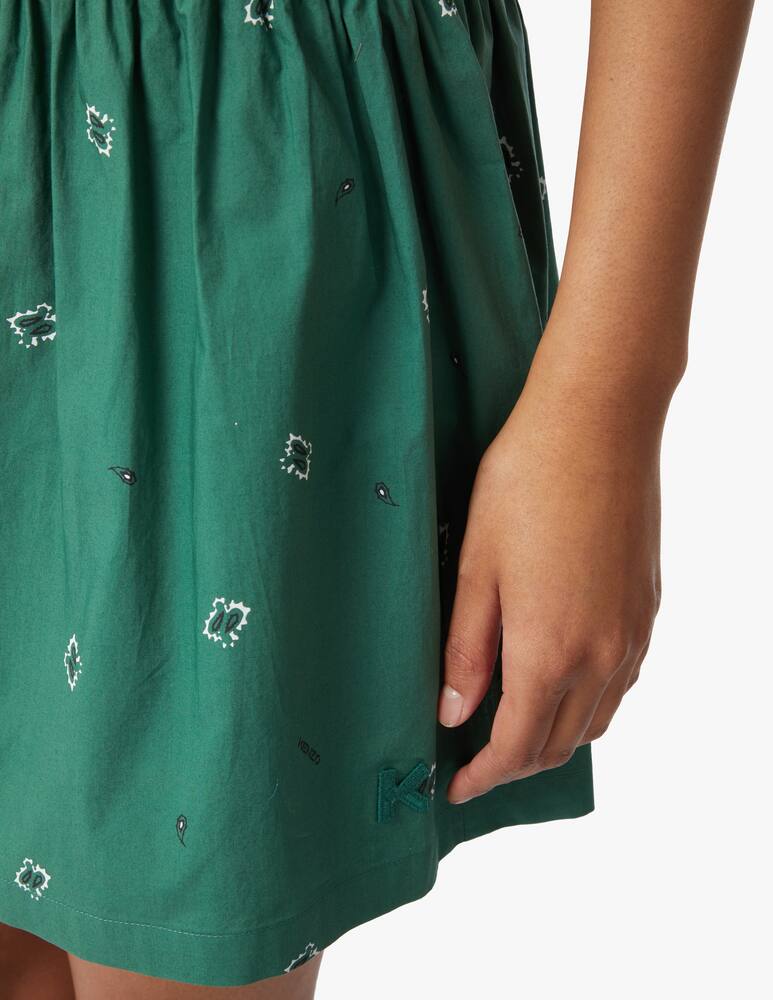 rinascente Kenzo Circle cotton miniskirt - green