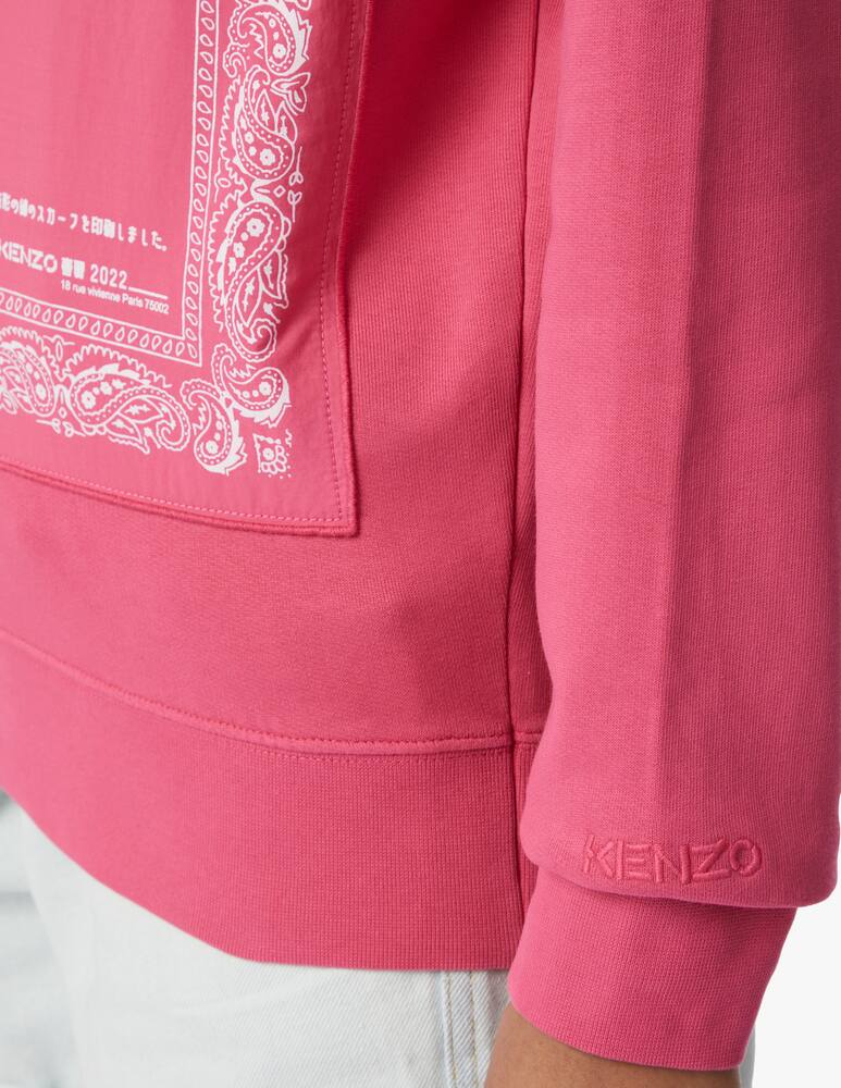 rinascente Kenzo Felpa girocollo in cotone - rosa