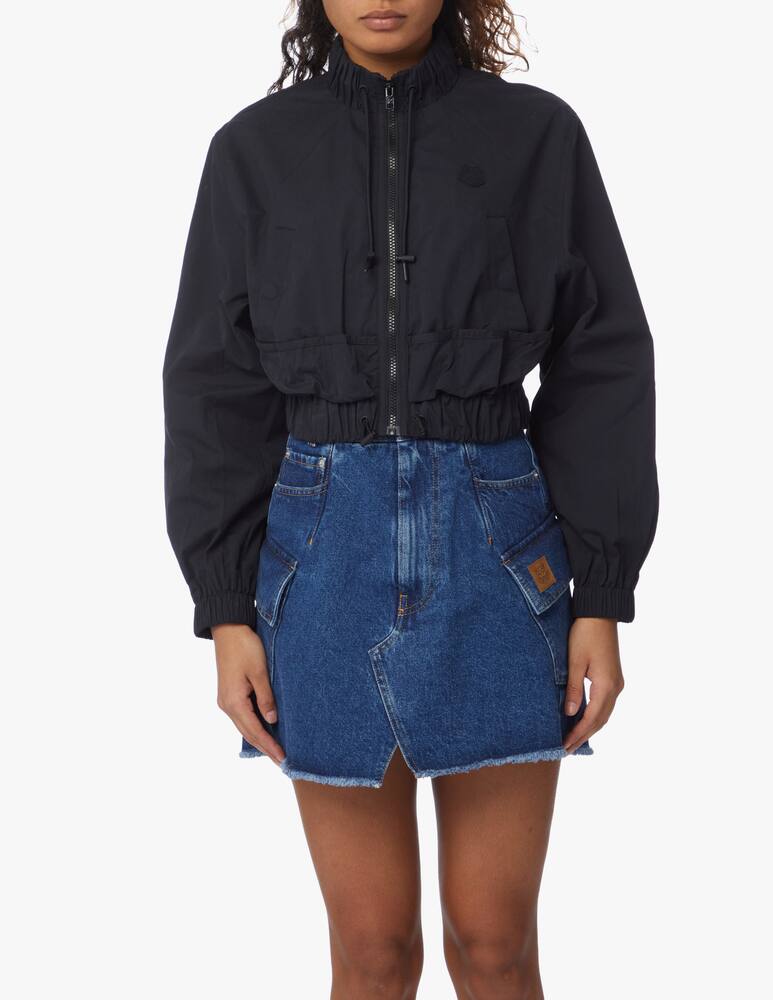 Kenzo Giacca a vento crop con tigre - nero - immagine 1 Kenzo Giacca a vento crop con tigre - nero - immagine 1
