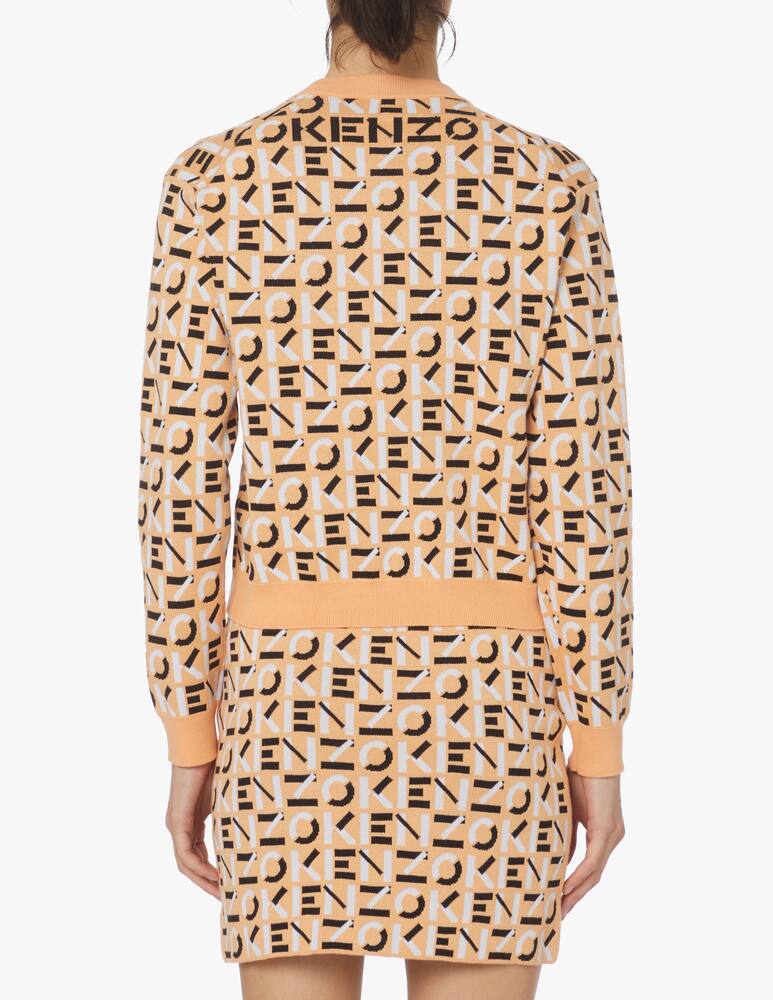 rinascente Kenzo Maglia a manicche lunghe con logo - arancione