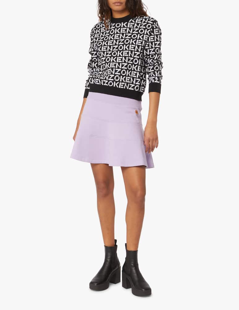 rinascente Kenzo Sport long-sleeved shirt with logo - black