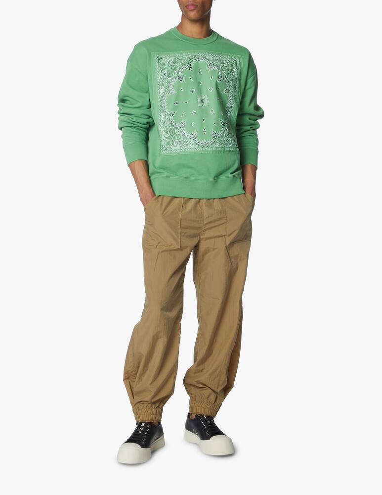 rinascente Kenzo Felpa bandana patch - verde