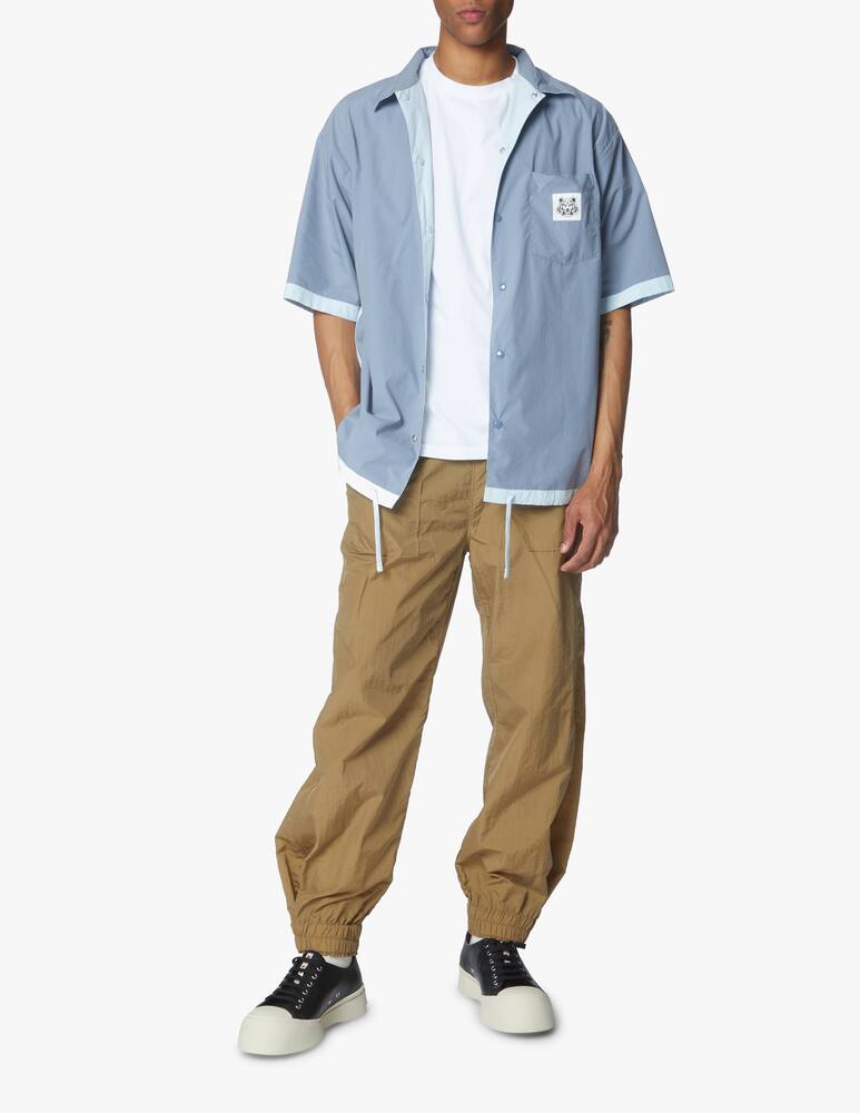 rinascente Kenzo Long sleeve shirt nylon tiger retro coulisse - grey