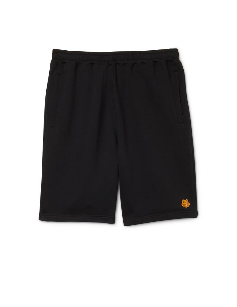 rinascente Kenzo Pantaloncino classico tiger crest in cotone - nero