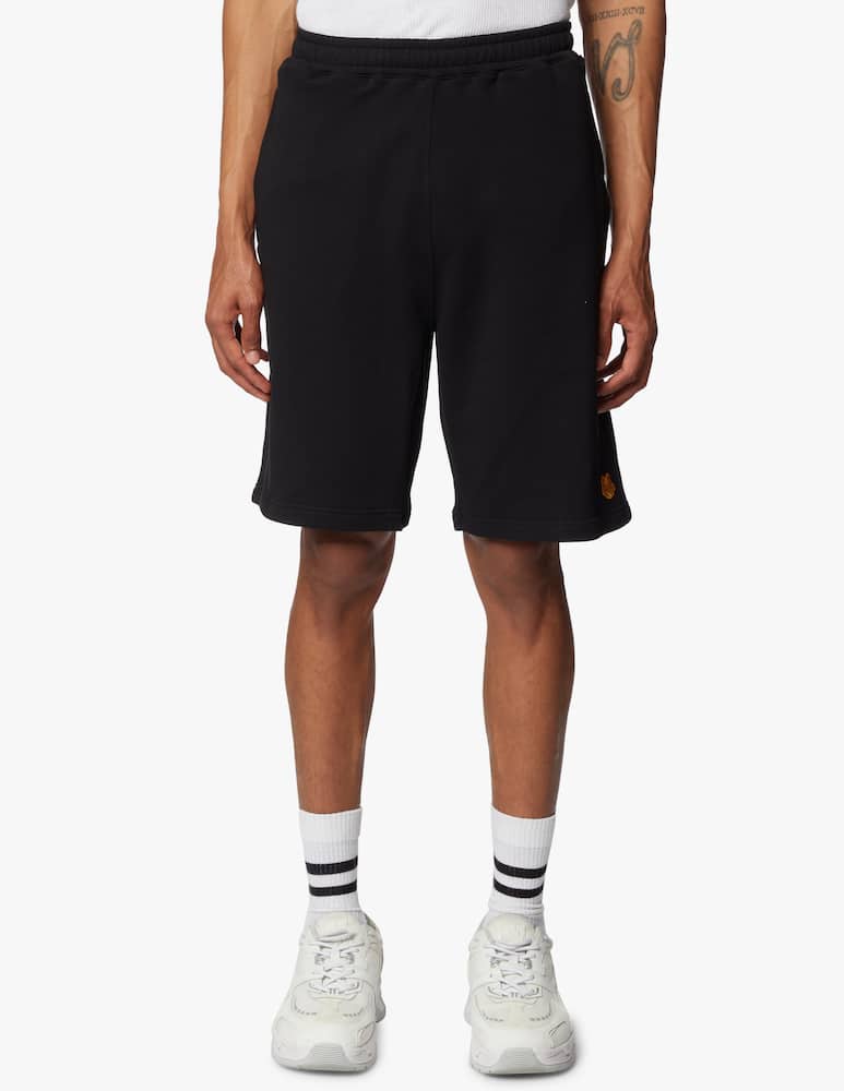 rinascente Kenzo Pantaloncino classico tiger crest in cotone - nero