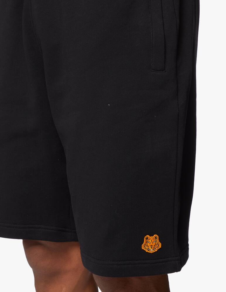 rinascente Kenzo Pantaloncino classico tiger crest in cotone - nero