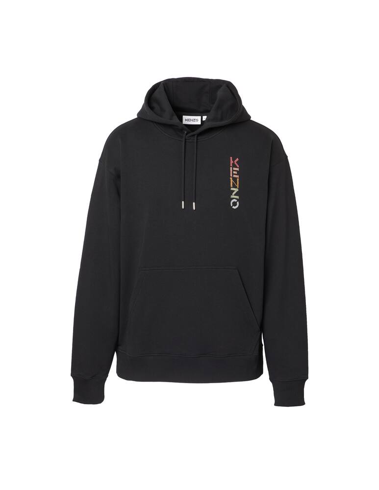 rinascente Kenzo Hoodie logo gradient back - black