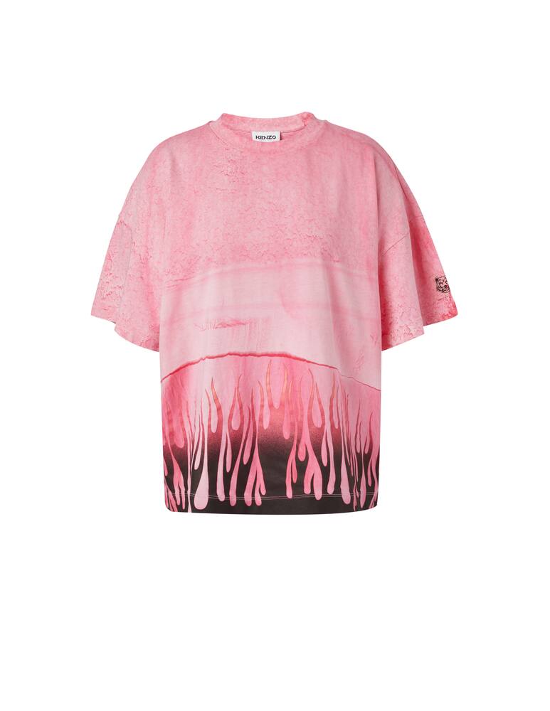 rinascente Kenzo T-shirt in cotone - rosa