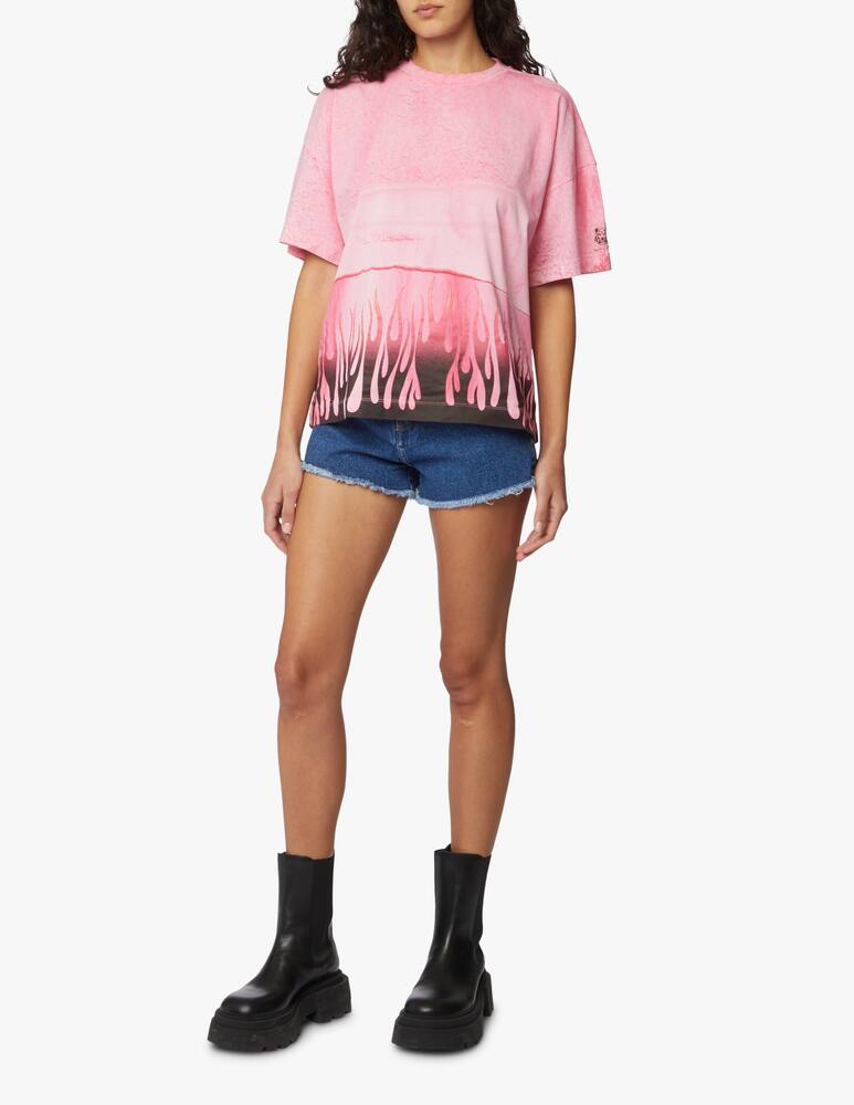 rinascente Kenzo T-shirt in cotone - rosa
