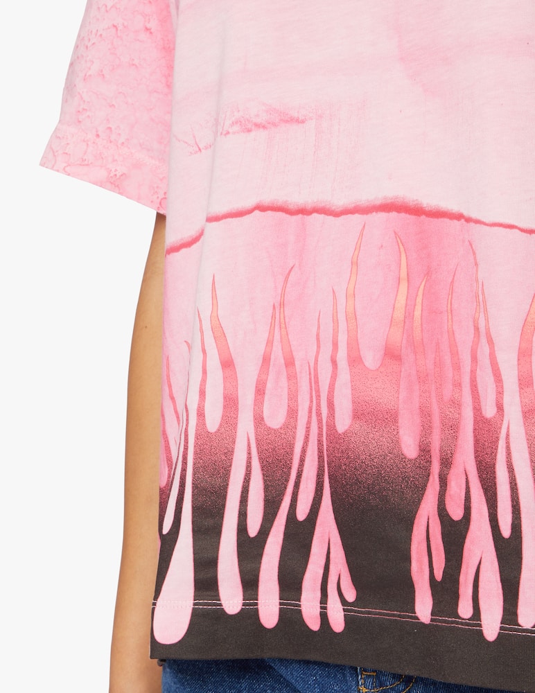 rinascente Kenzo T-shirt in cotone - rosa