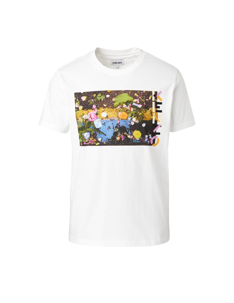 rinascente Kenzo T-shirt seasonal grafic - white