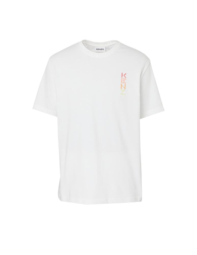 rinascente Kenzo T-shirt logo gradient back - white