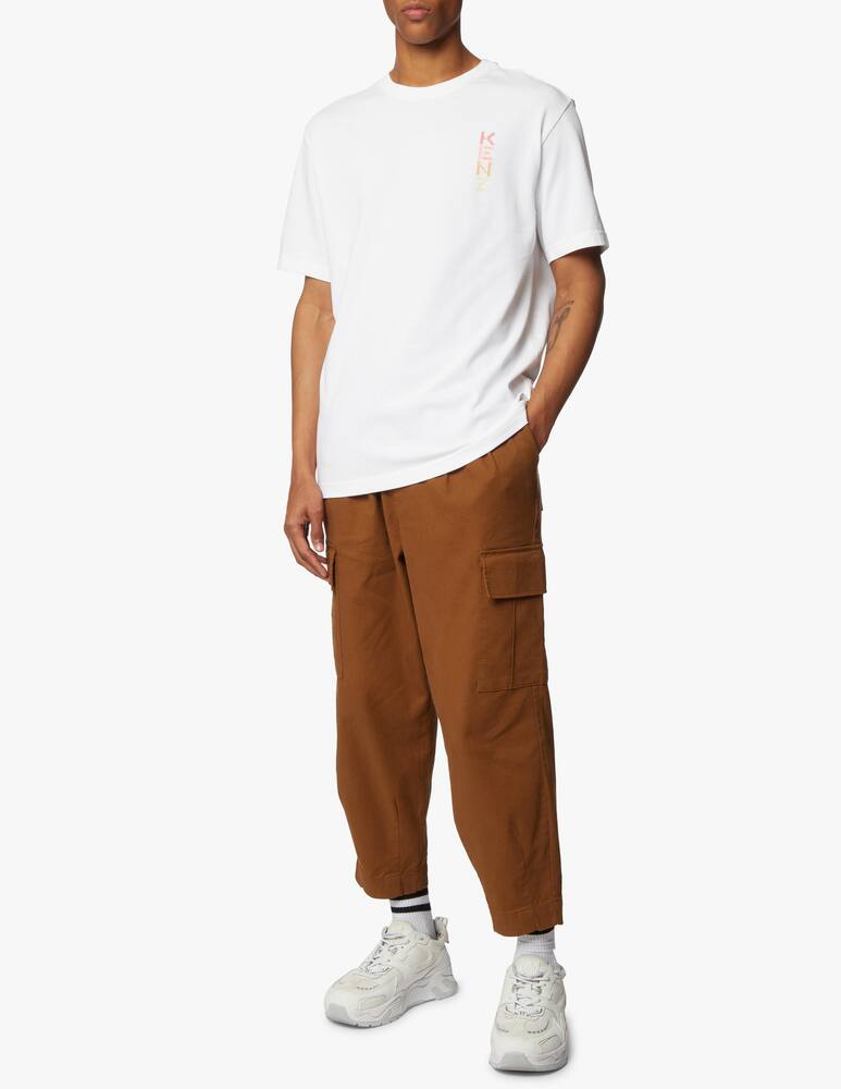 rinascente Kenzo T-shirt logo gradient back - white
