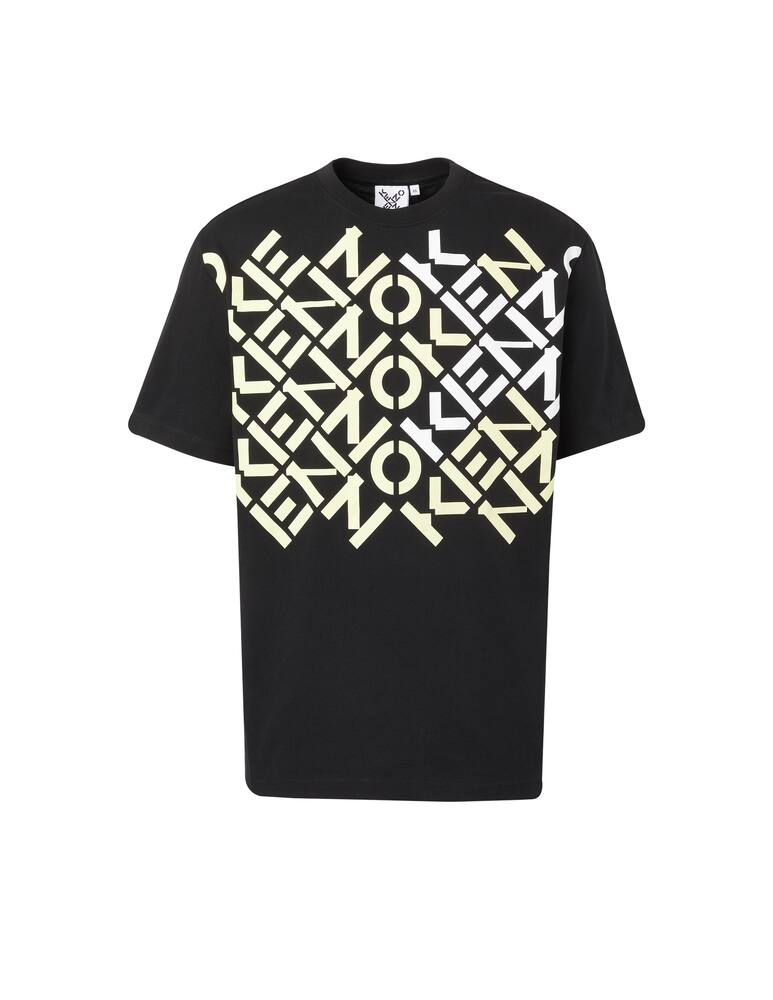 rinascente Kenzo T-shirt multi logo kenzo sport - black