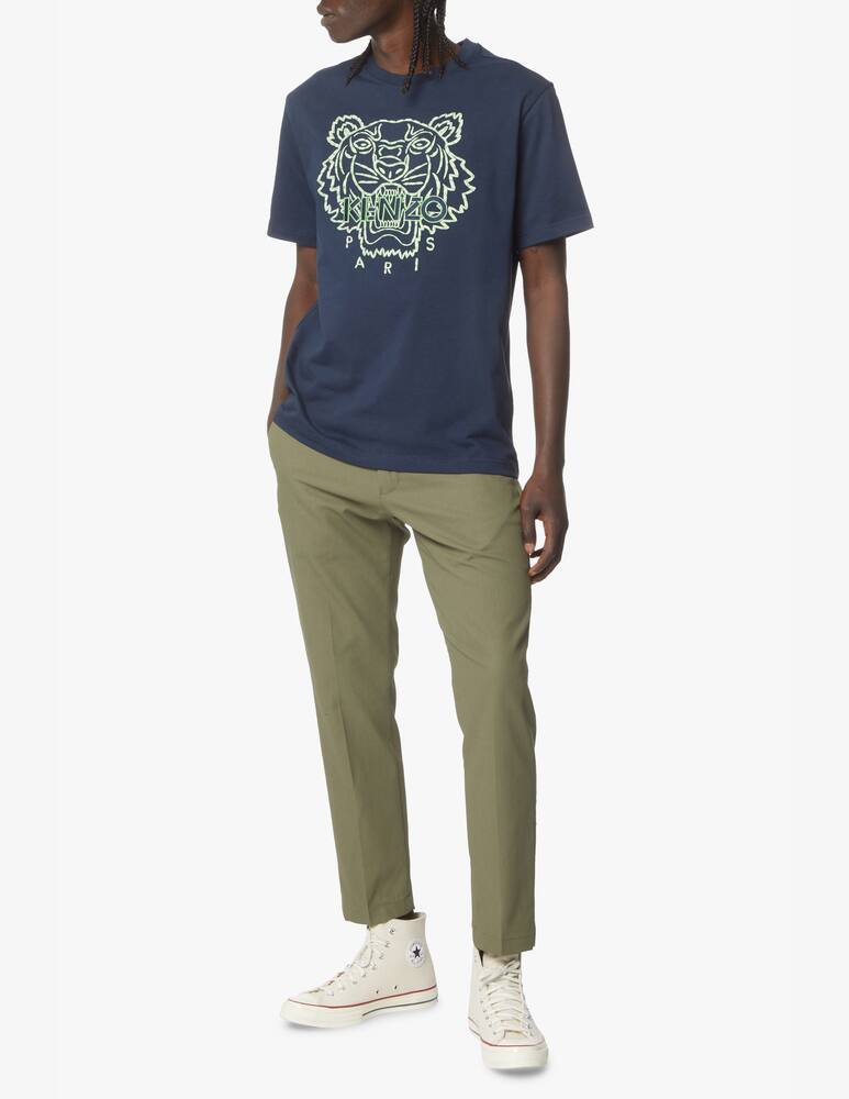 rinascente Kenzo Maglietta manica corta icon tiger ricamo - blu