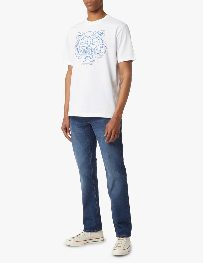 rinascente Kenzo T-shirt icon tiger ricamo - white