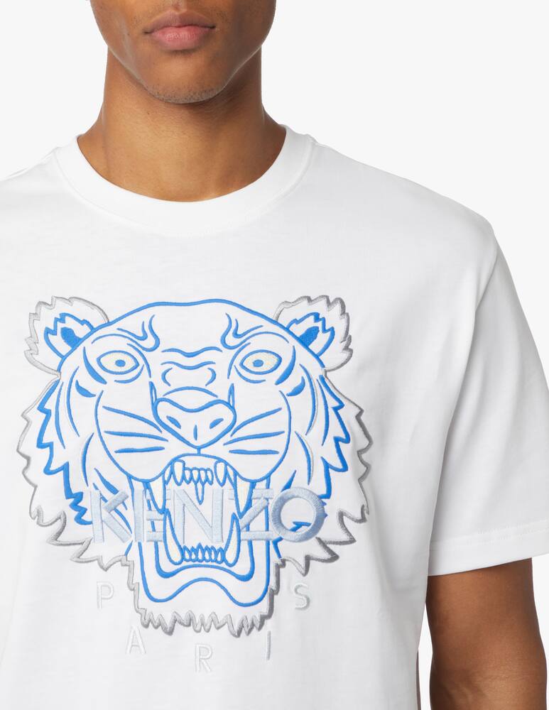 rinascente Kenzo T-shirt icon tiger ricamo - white