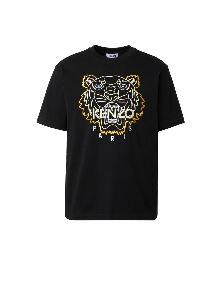 rinascente Kenzo T-shirt icon tiger ricamo - black