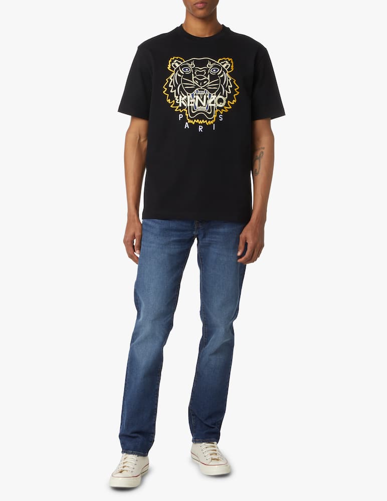rinascente Kenzo T-shirt icon tiger ricamo - black