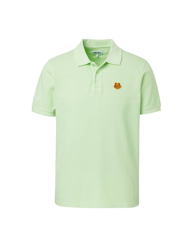 rinascente Kenzo Polo tiger crest cotone organico - verde