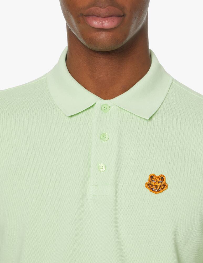rinascente Kenzo Polo tiger crest cotone organico - verde