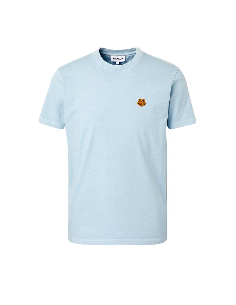 rinascente Kenzo Maglietta tiger crest cotone organico - azzurro