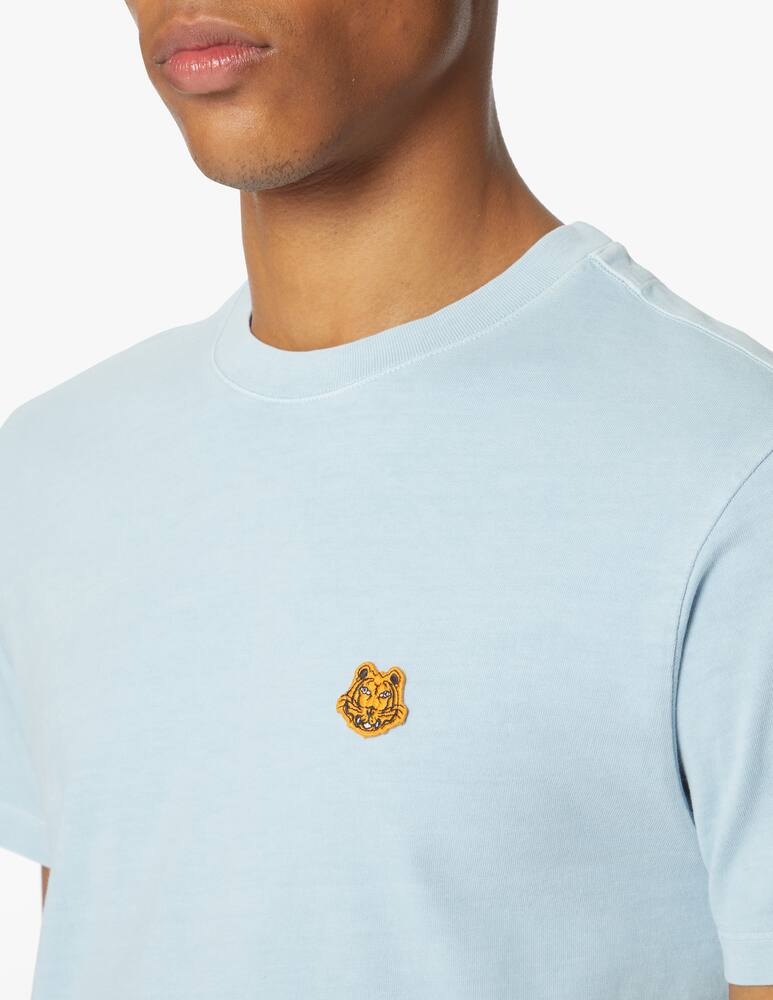 rinascente Kenzo Maglietta tiger crest cotone organico - azzurro