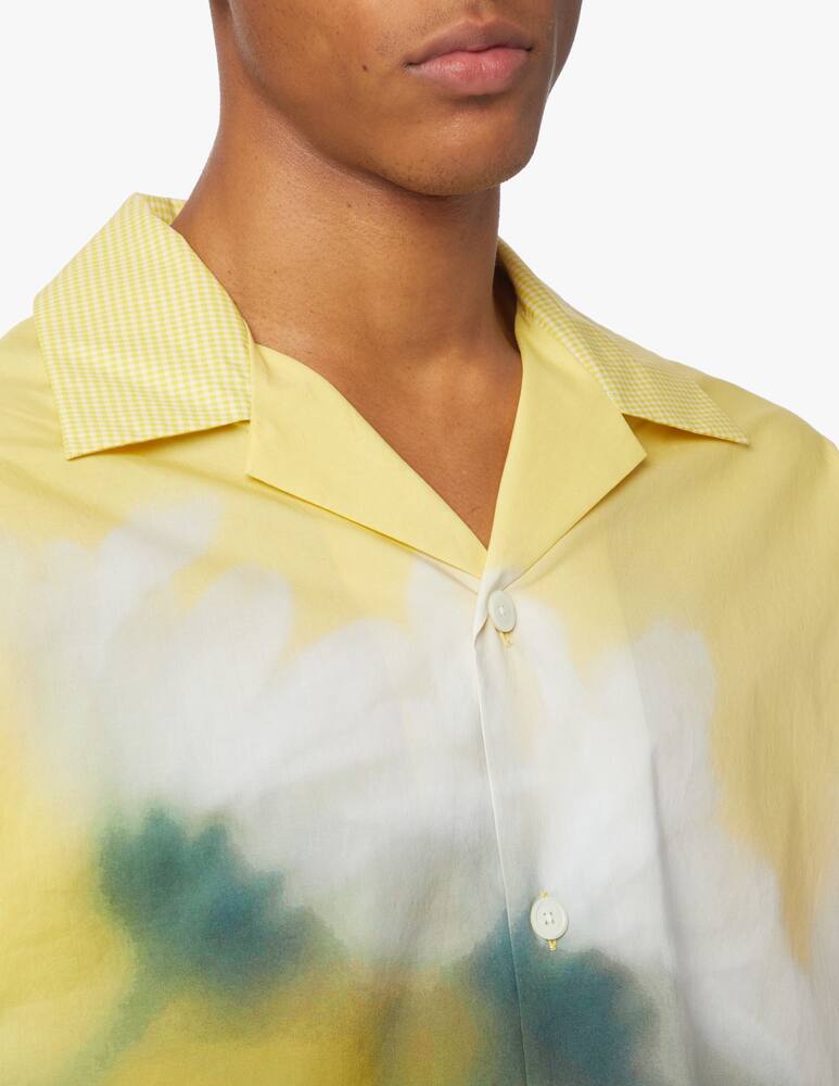 rinascente Kenzo Short sleeve shirt flower print - yellow
