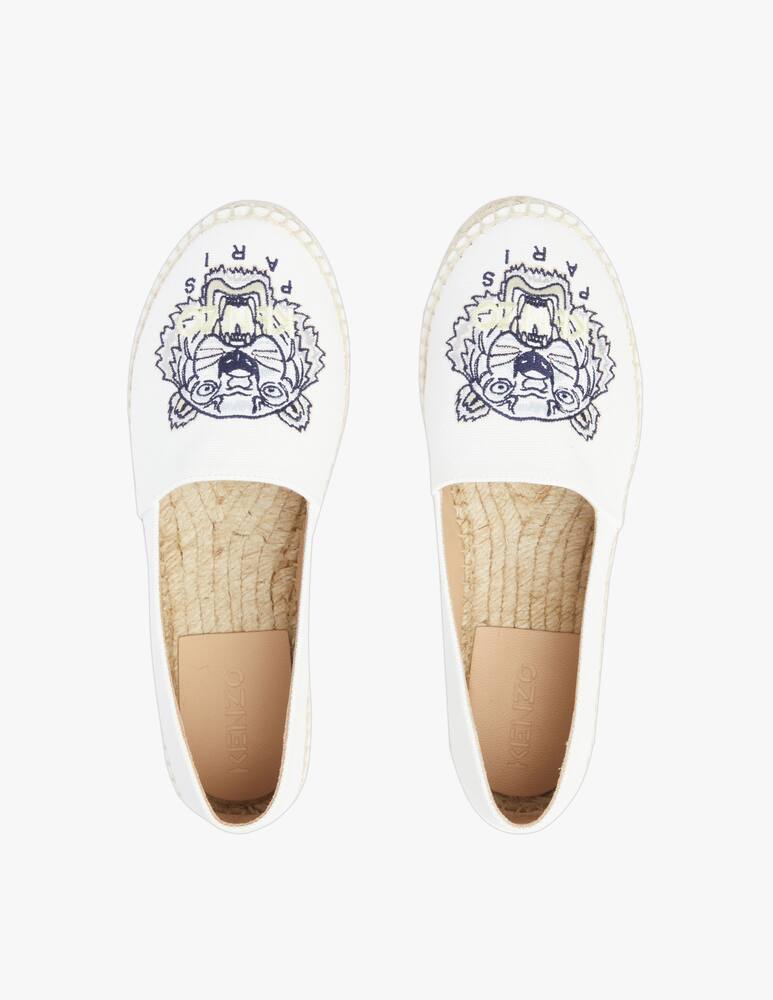 rinascente Kenzo Cotton classic espadrillas - white