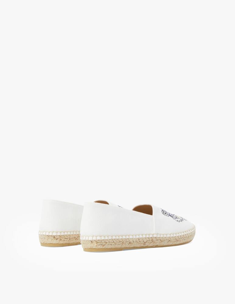 rinascente Kenzo Cotton classic espadrillas - white