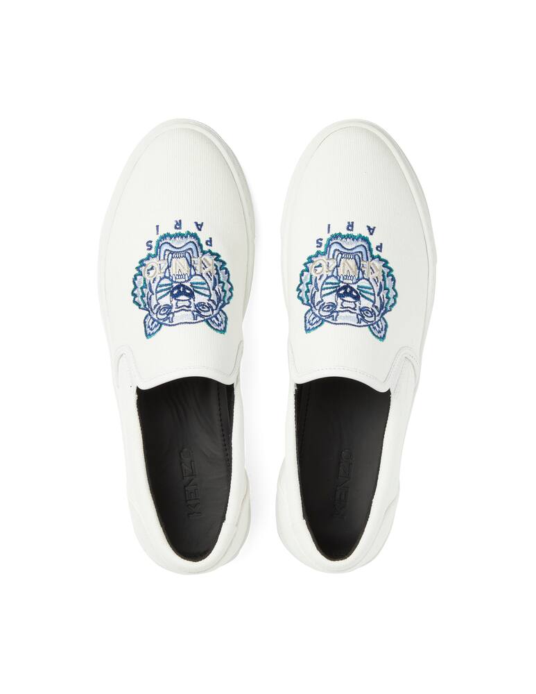 rinascente Kenzo Slip on tiger shoes - white
