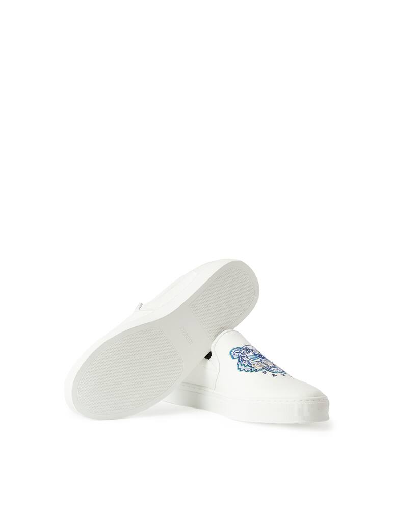 rinascente Kenzo Slip on tiger shoes - white