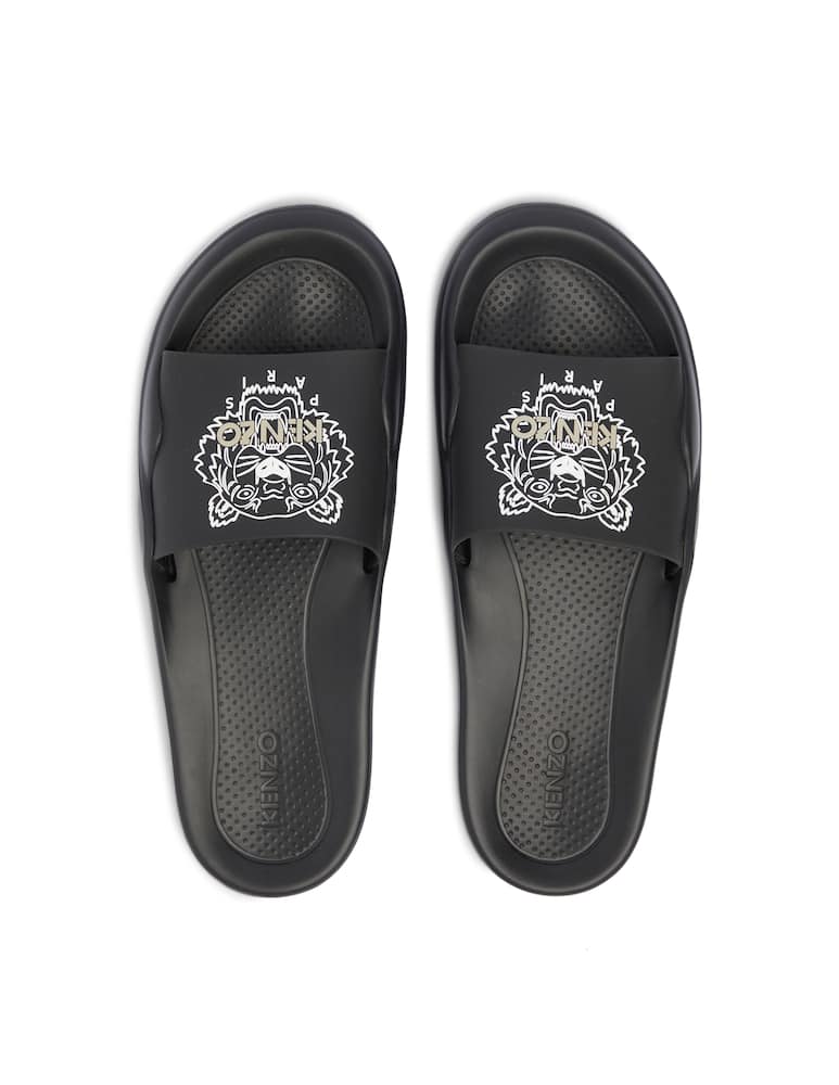 rinascente Kenzo Tiger slide - black
