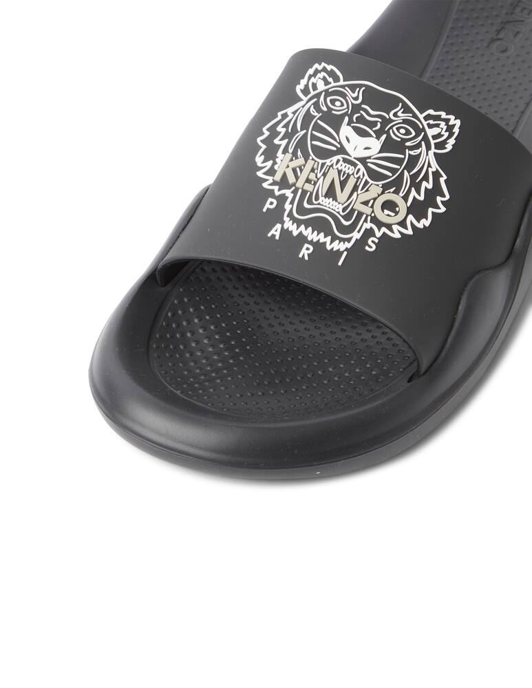 rinascente Kenzo Tiger slide - black