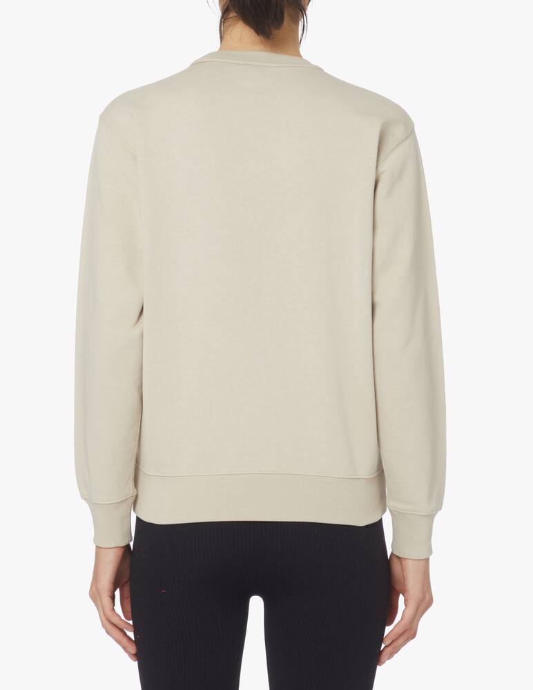 rinascente Kenzo Cotton crewneck sweatshirt with tiger - beige