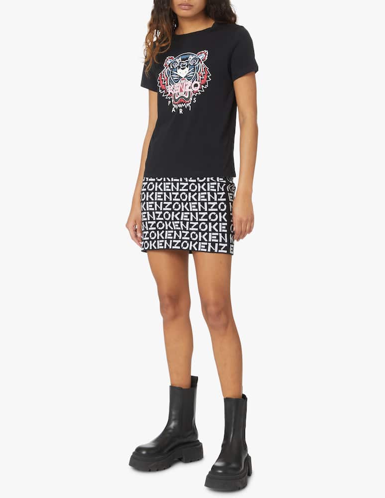 Kenzo Cotton t-shirt - black - picture 2 Kenzo Cotton t-shirt - black - picture 2