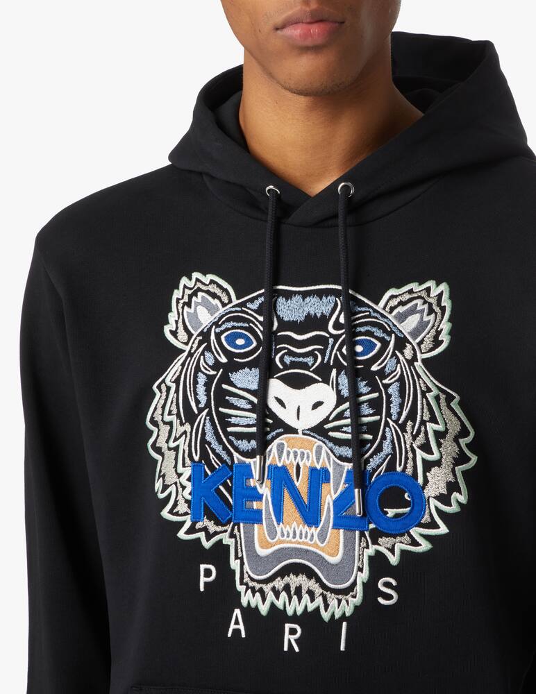 rinascente Kenzo Hoodie icon tiger - black