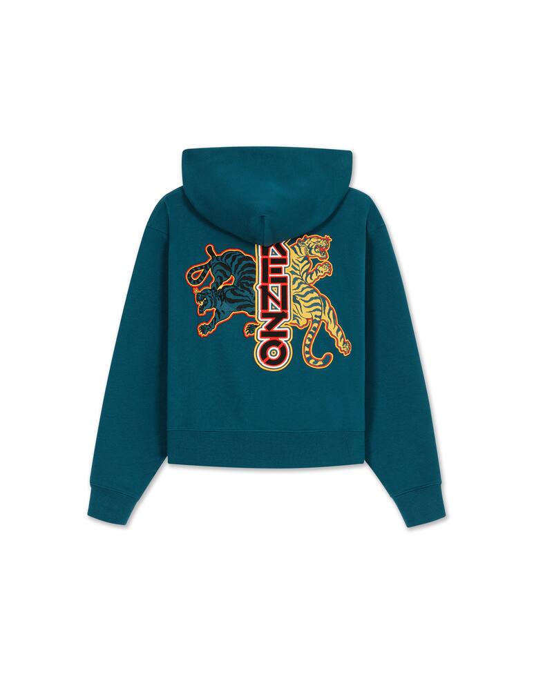 rinascente Kenzo Felpa con cappuccio in cotone - blu