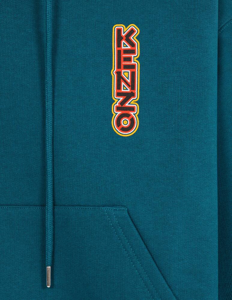rinascente Kenzo Felpa con cappuccio in cotone - blu