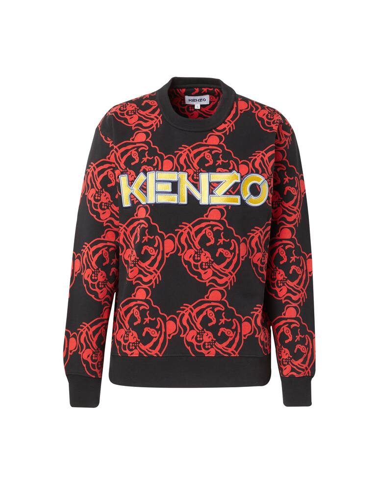 rinascente Kenzo Felpa girocollo in cotone - nero