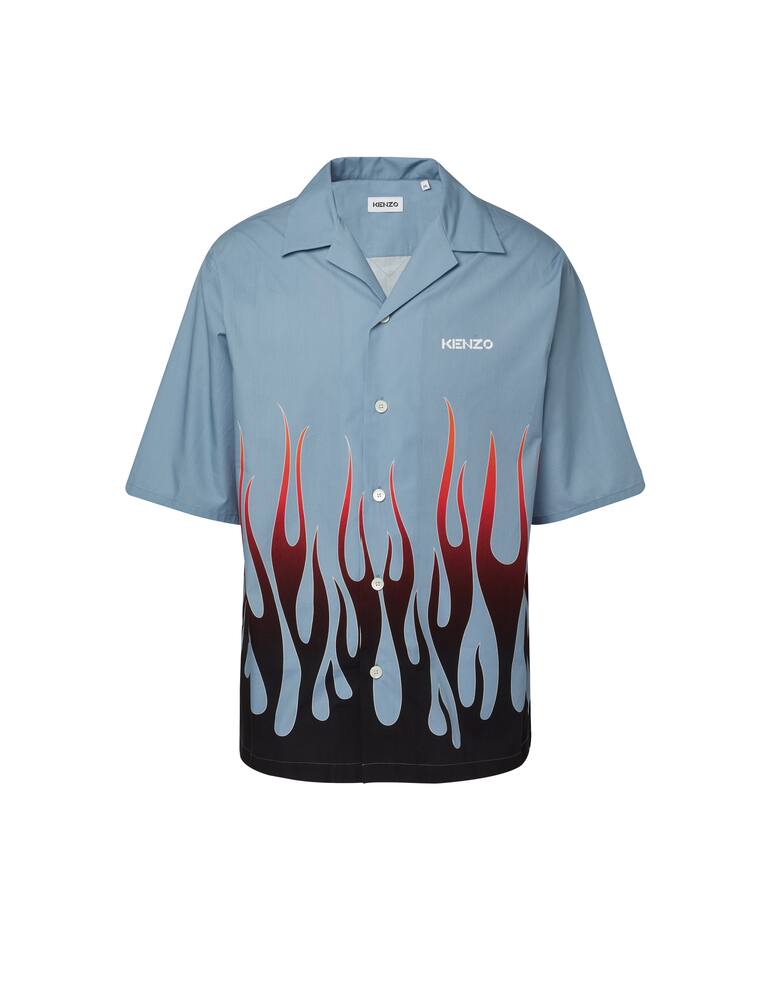 rinascente Kenzo Short sleeve shirt flames - multi