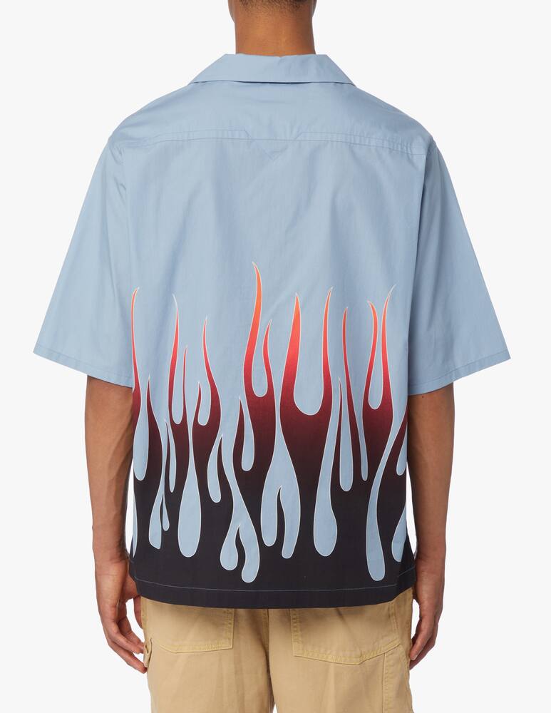 rinascente Kenzo Short sleeve shirt flames - multi