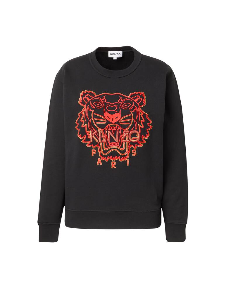 rinascente Kenzo Felpa girocollo in cotone - nero