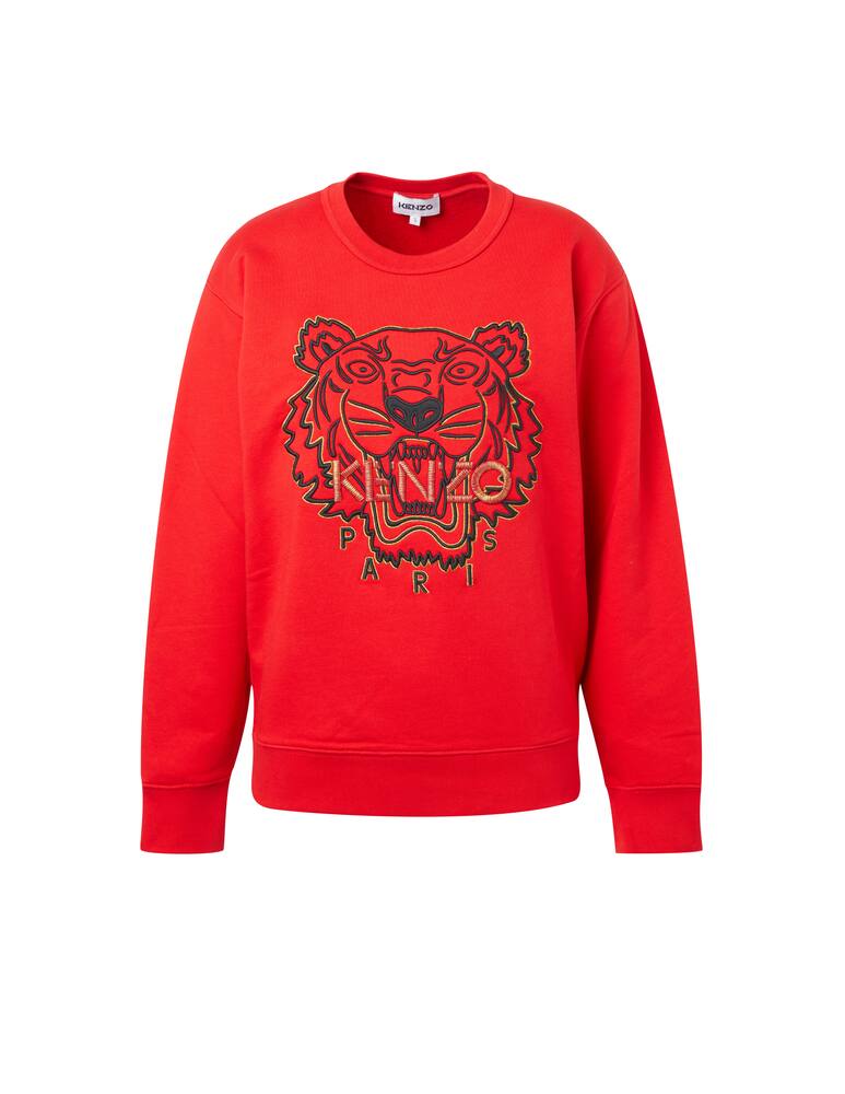rinascente Kenzo Cotton crewneck sweatshirt - red