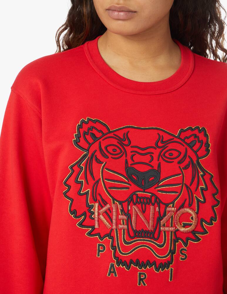 rinascente Kenzo Cotton crewneck sweatshirt - red