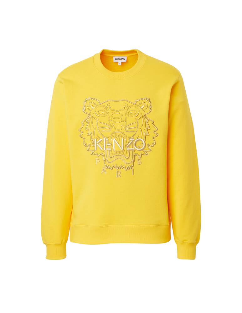 rinascente Kenzo Felpa eye of the tiger - giallo