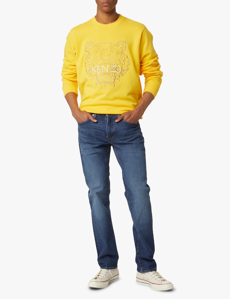 rinascente Kenzo Felpa eye of the tiger - giallo