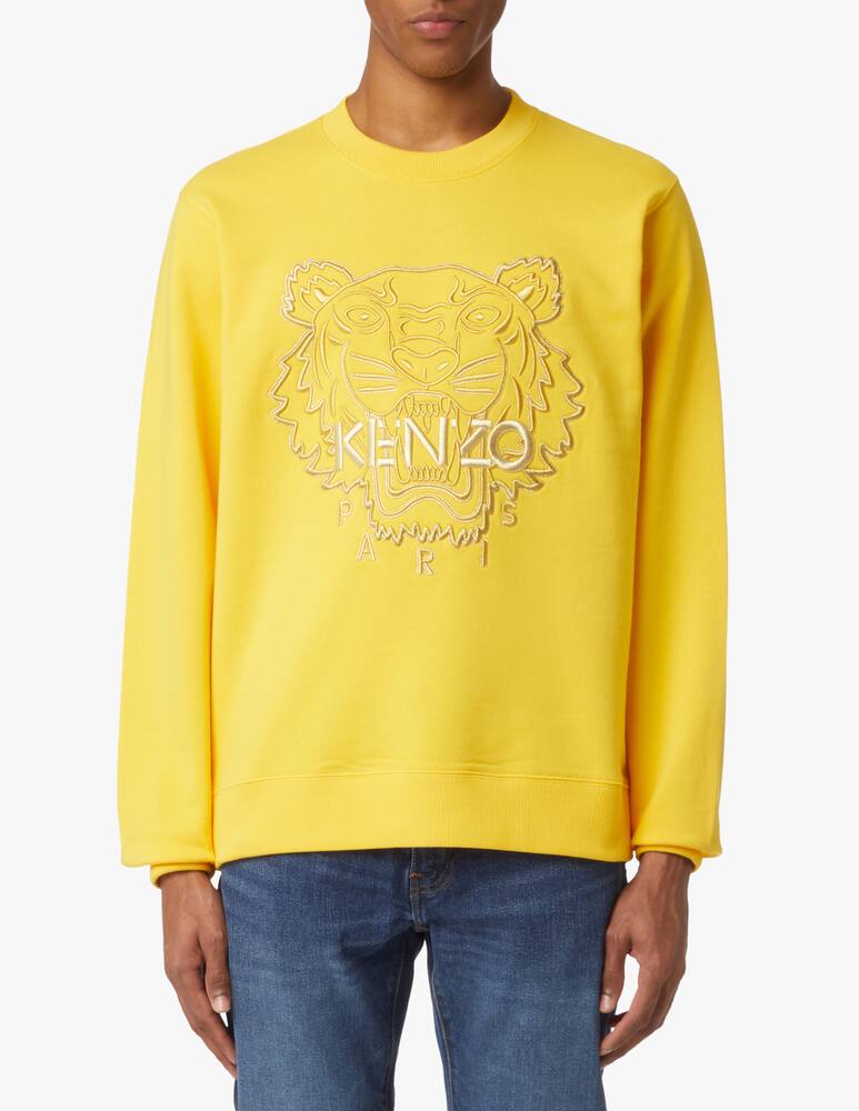 rinascente Kenzo Felpa eye of the tiger - giallo