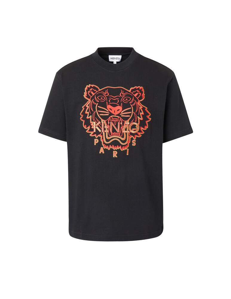 rinascente Kenzo T-shirt relaxed eye of the tiger - black