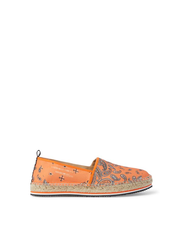 Kenzo Espadrillas slip on bandana - arancione - immagine 1 Kenzo Espadrillas slip on bandana - arancione - immagine 1